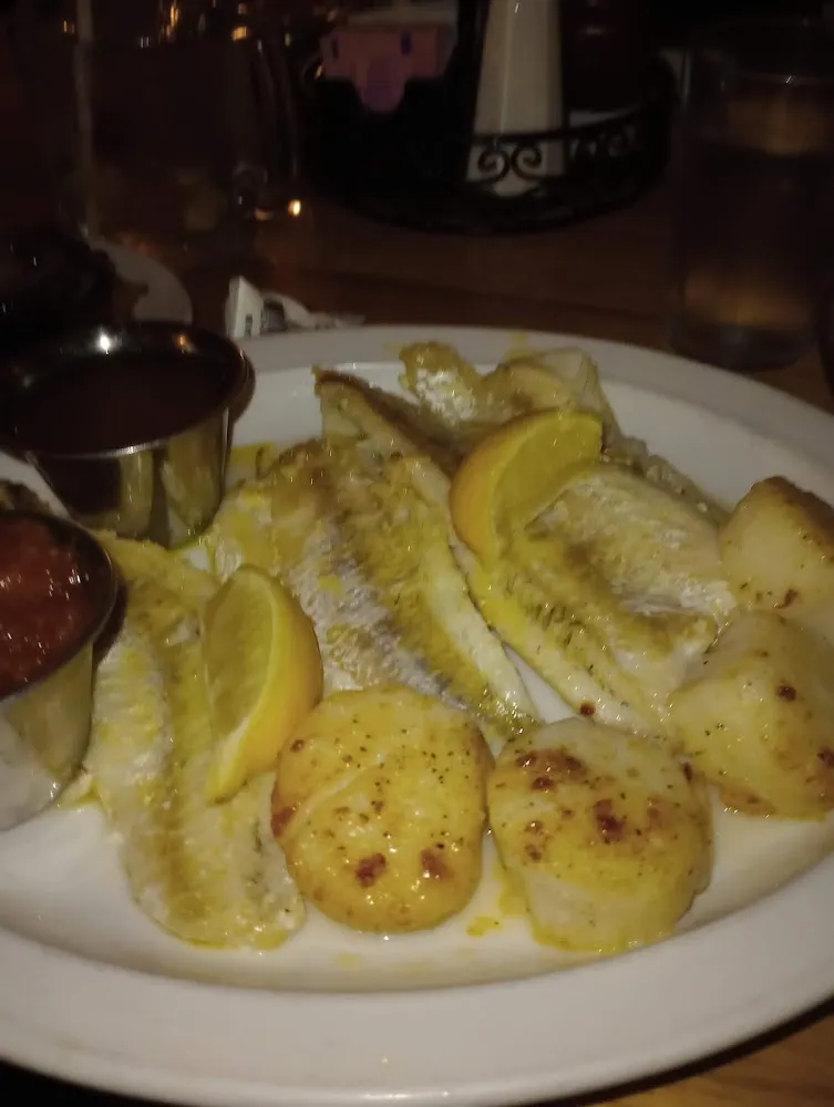 Fish Fry Baked Walleye and Scallops