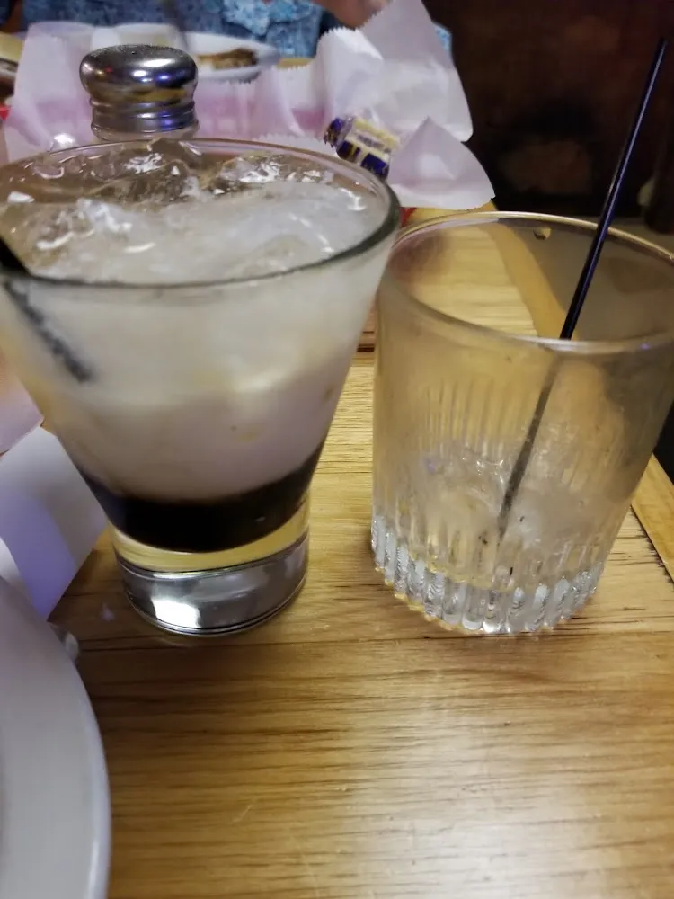 White Russian and Brandy Old Fashioned